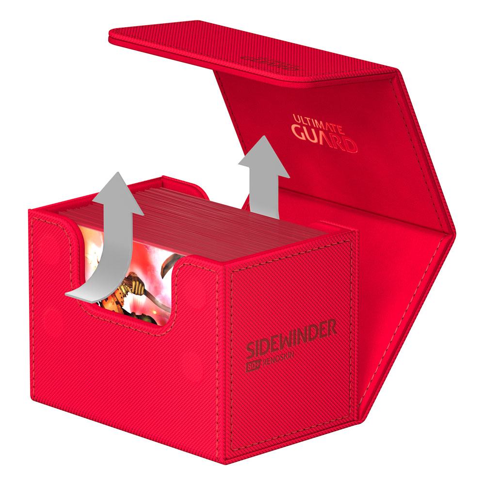Ultimate Guard Sidewinder 80+ Xenoskin - Red - MangaShop.ro