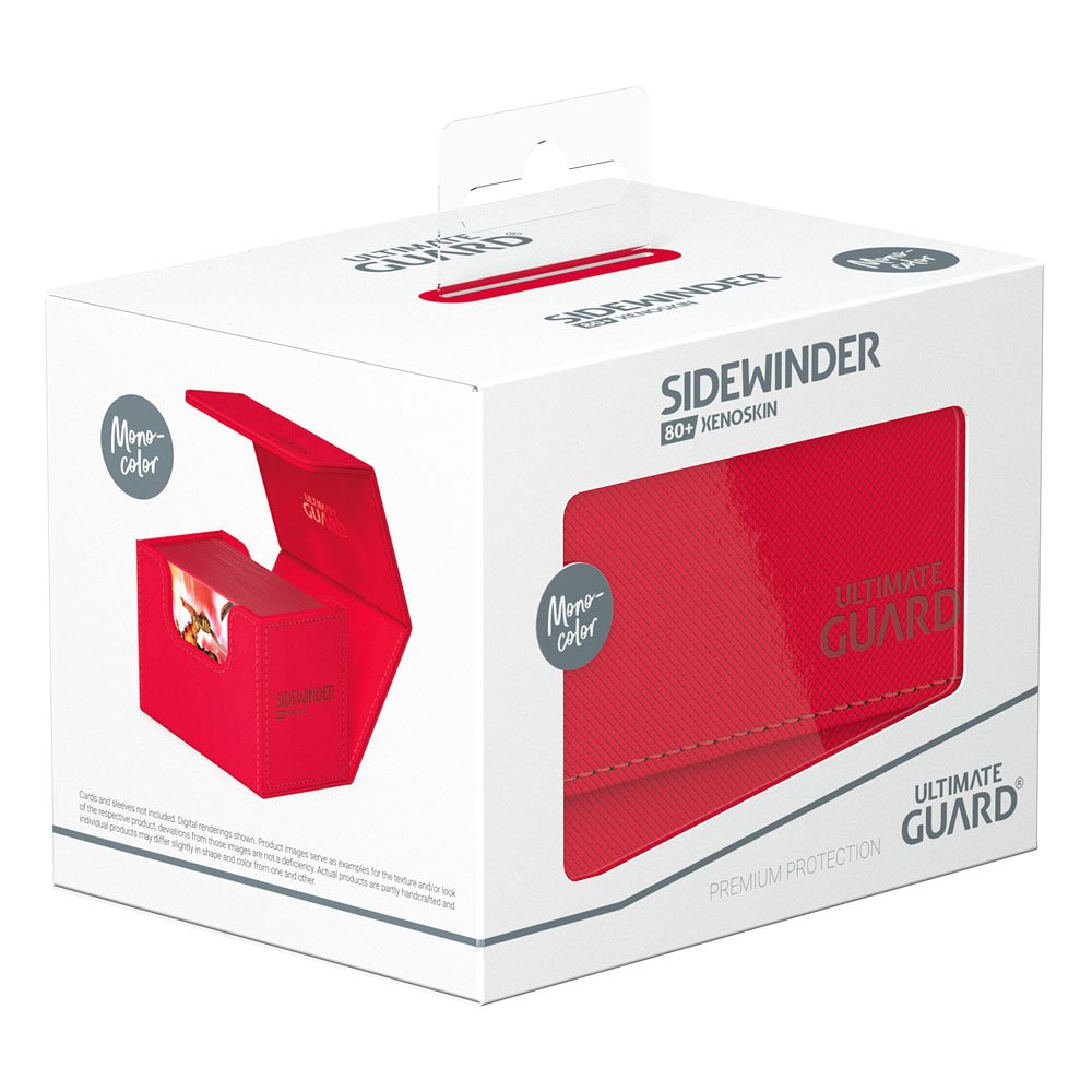 Ultimate Guard Sidewinder 80+ Xenoskin - Red - MangaShop.ro