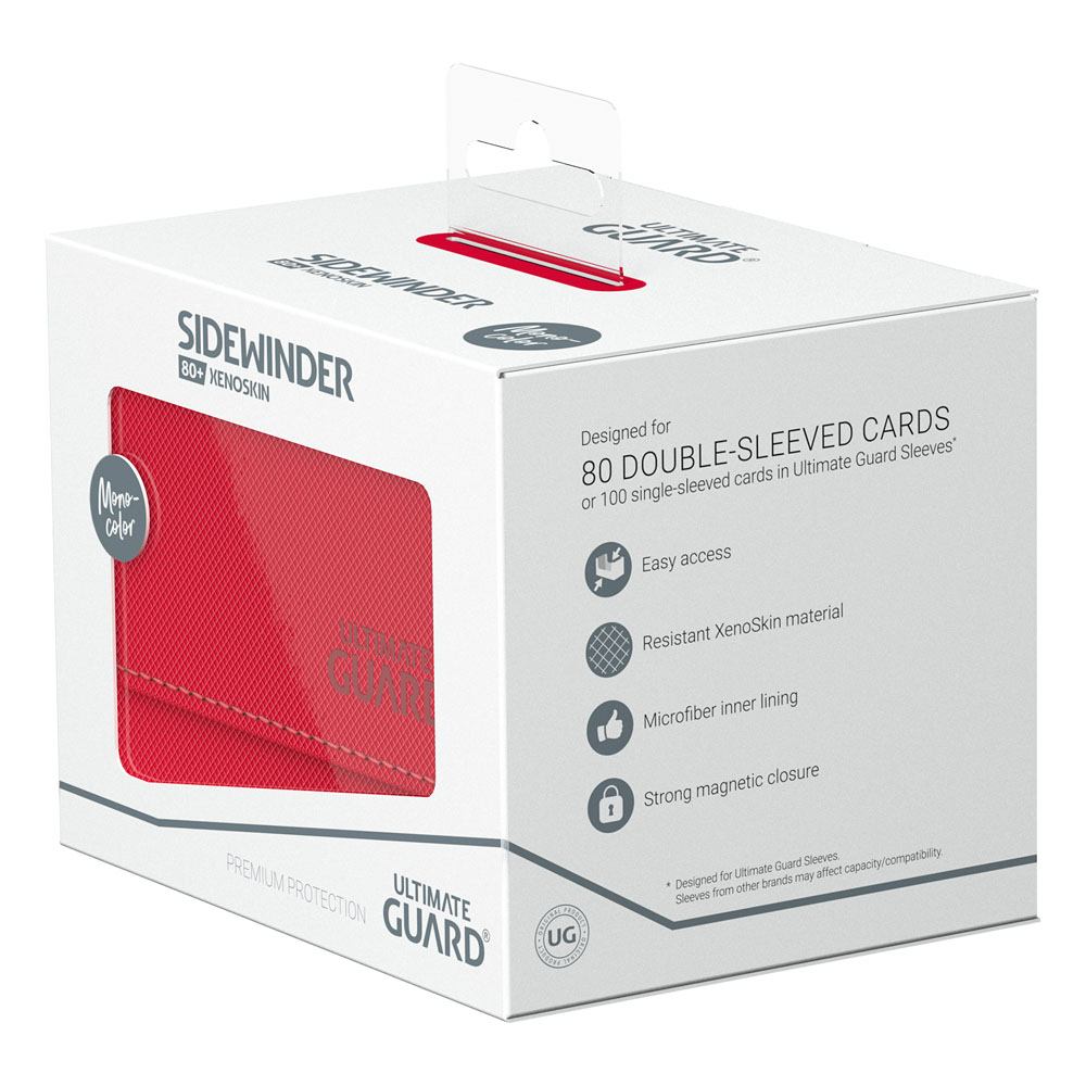 Ultimate Guard Sidewinder 80+ Xenoskin - Red - MangaShop.ro