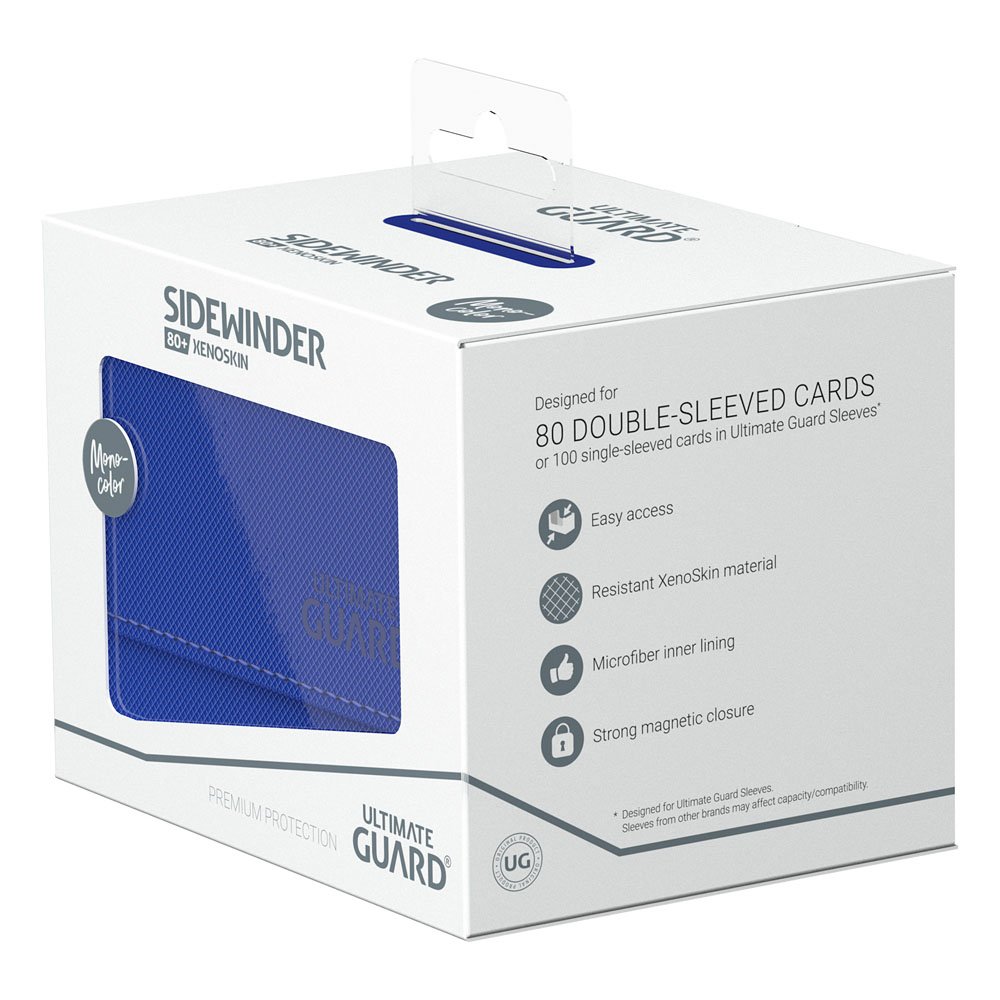 Ultimate Guard Sidewinder 80+ Xenoskin - Blue - MangaShop.ro