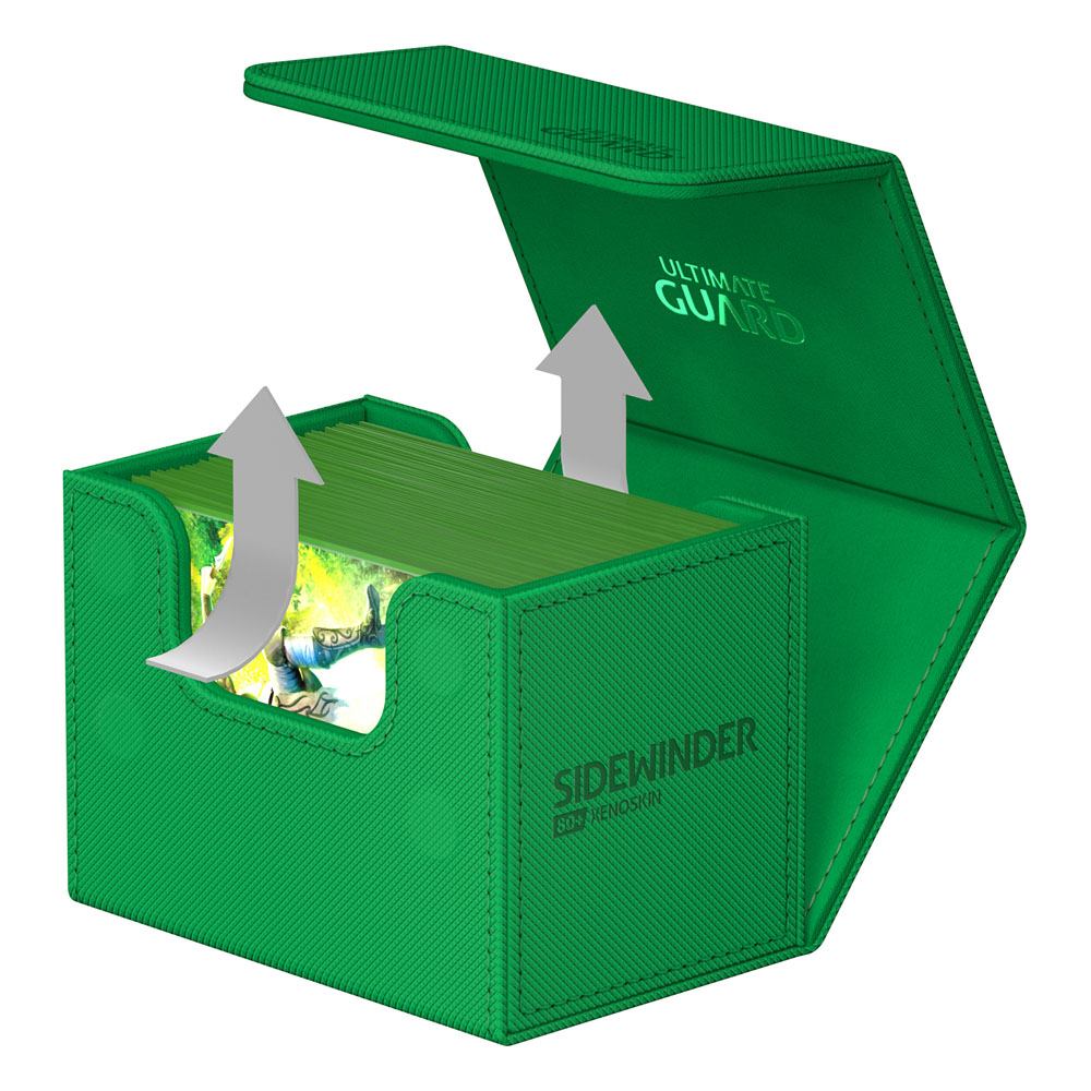 Ultimate Guard Sidewinder 80+ Xenoskin - Green - MangaShop.ro