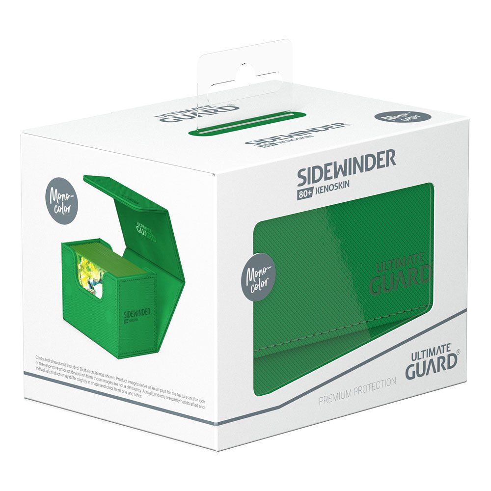 Ultimate Guard Sidewinder 80+ Xenoskin - Green - MangaShop.ro