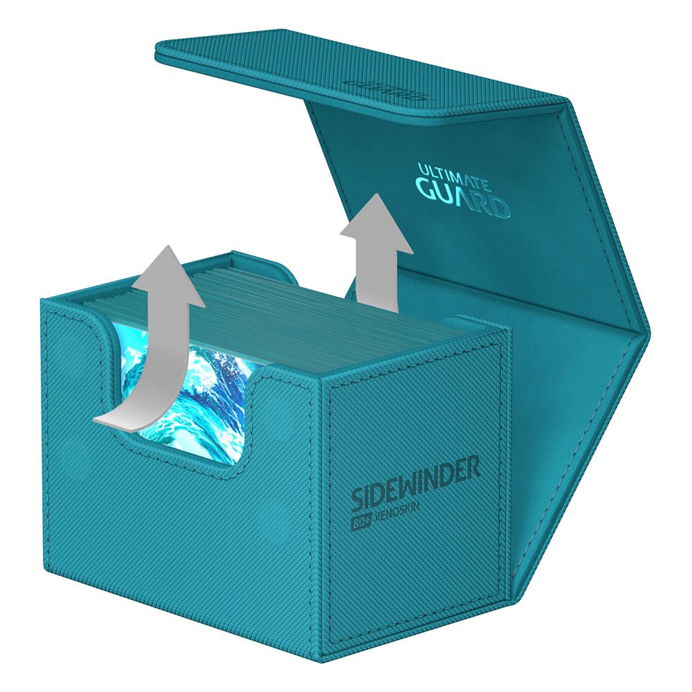 Ultimate Guard Sidewinder 80+ Xenoskin - Petrol - MangaShop.ro