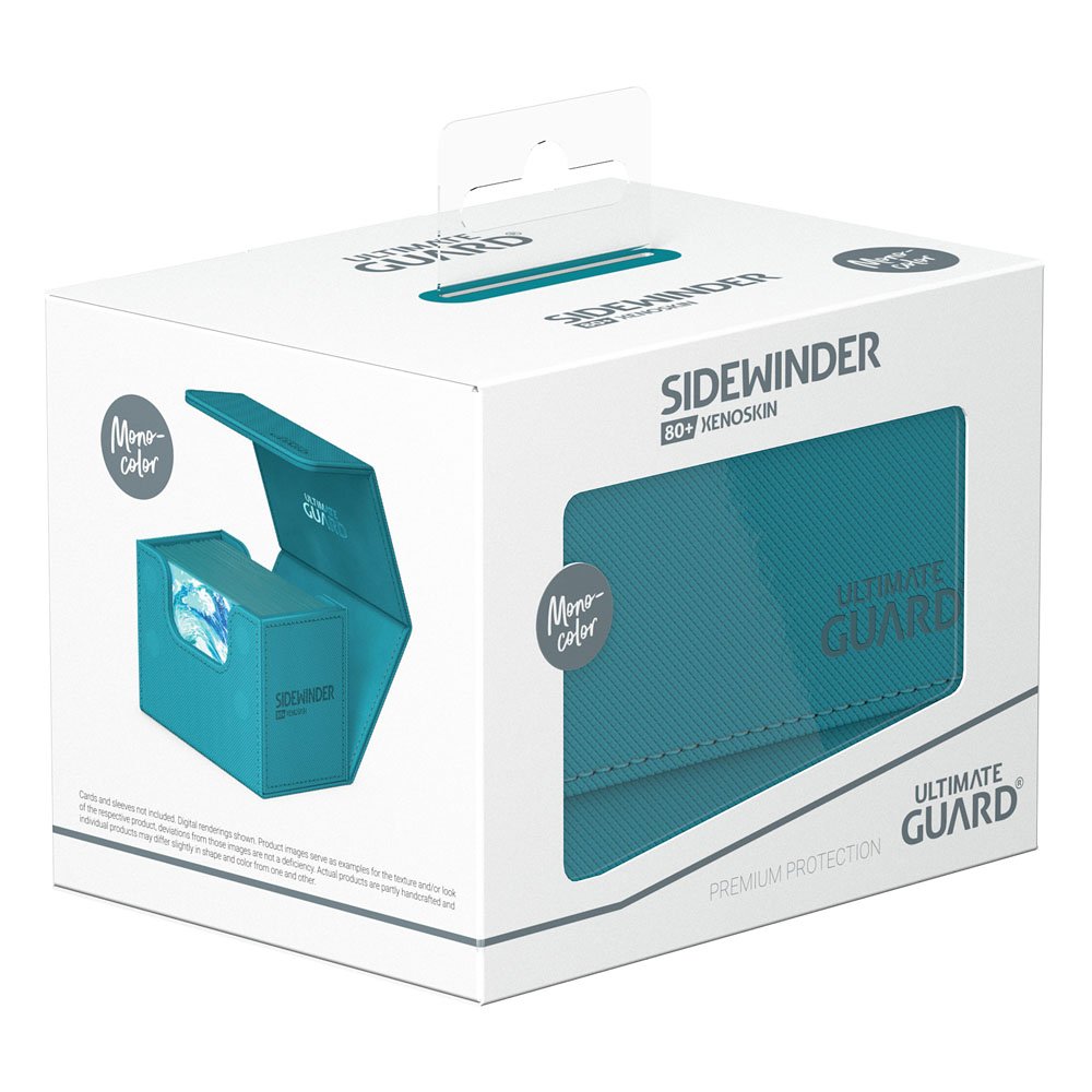 Ultimate Guard Sidewinder 80+ Xenoskin - Petrol - MangaShop.ro