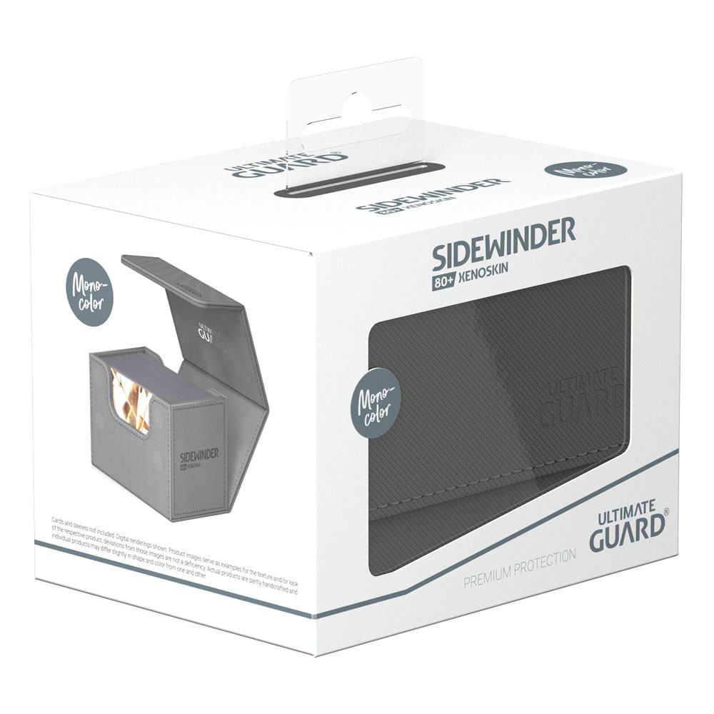 Ultimate Guard Sidewinder 80+ Xenoskin - Grey - MangaShop.ro