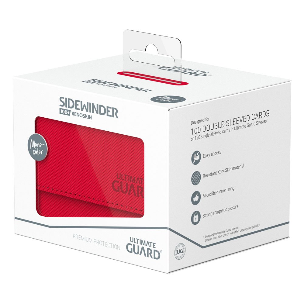 Ultimate Guard Sidewinder 100+ Xenoskin - Red - MangaShop.ro