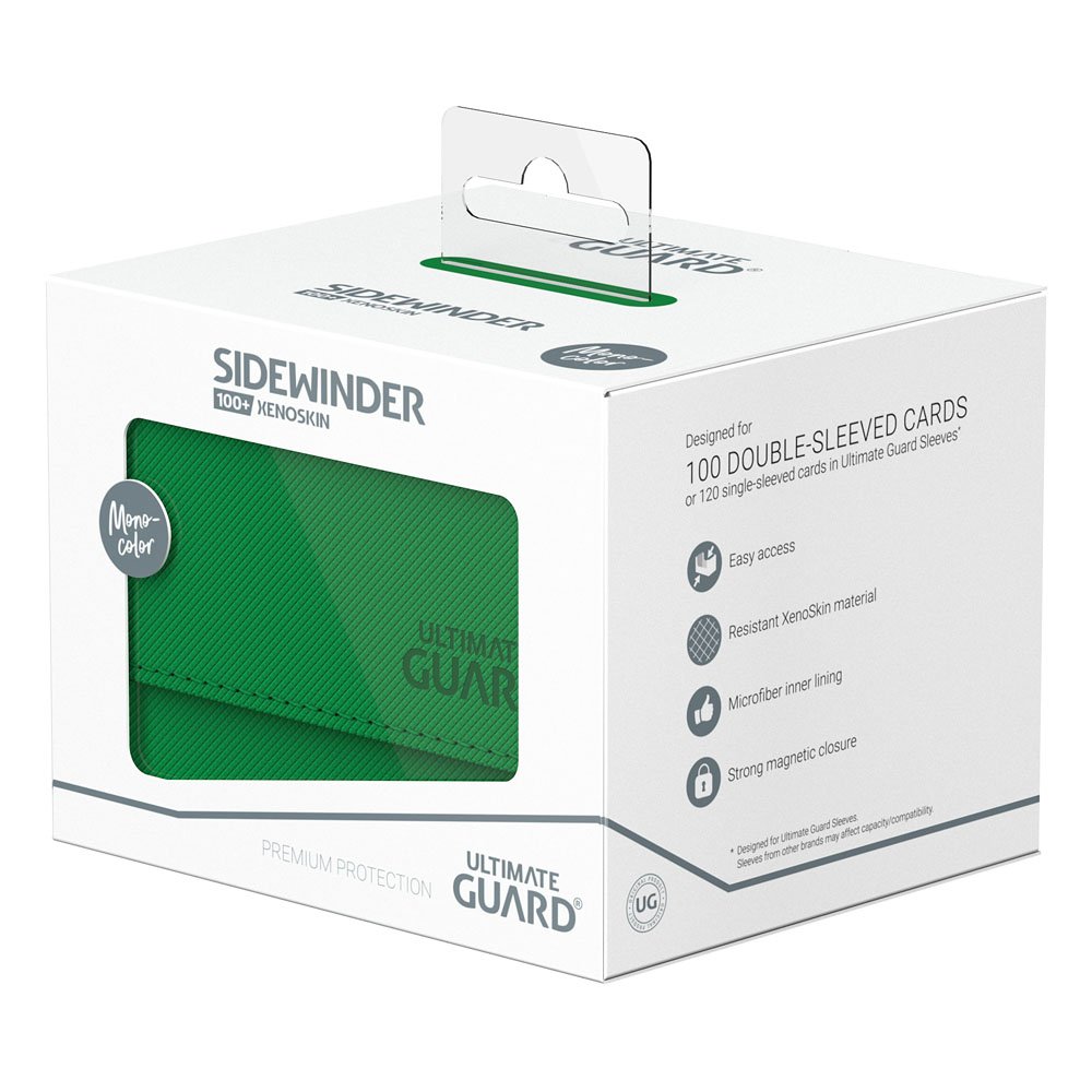 Ultimate Guard Sidewinder 100+ Xenoskin - Green - MangaShop.ro