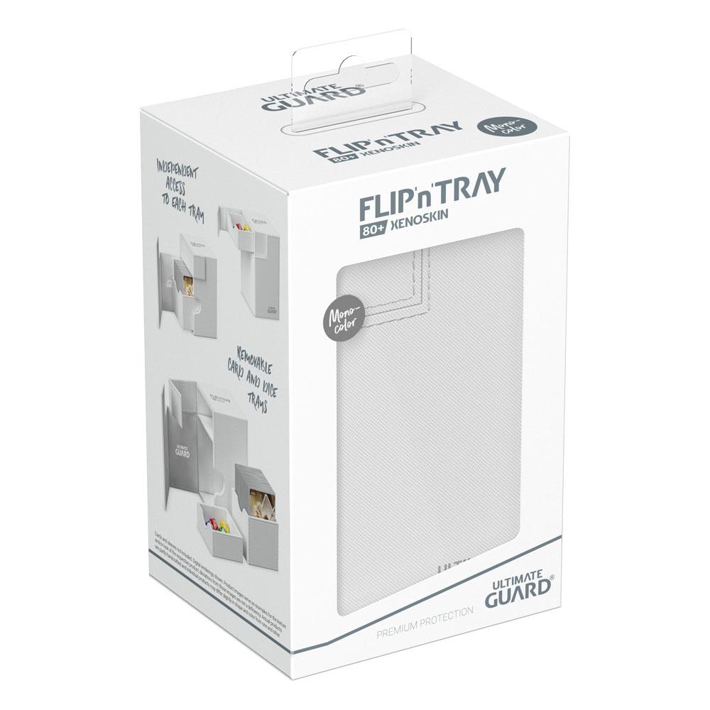Ultimate Guard Flip'n'Tray 80+  Xenoskin - White - MangaShop.ro