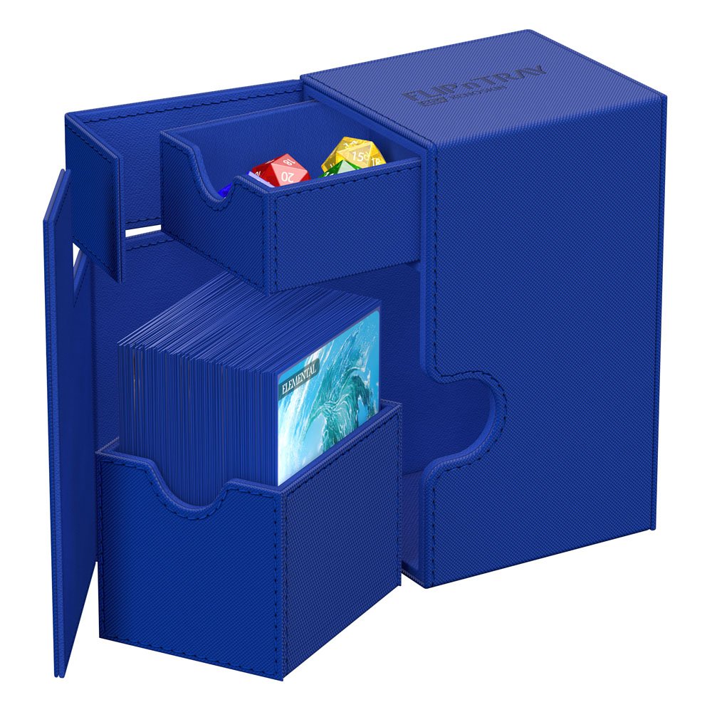 Ultimate Guard Flip'n'Tray 80+  Xenoskin - Blue - MangaShop.ro