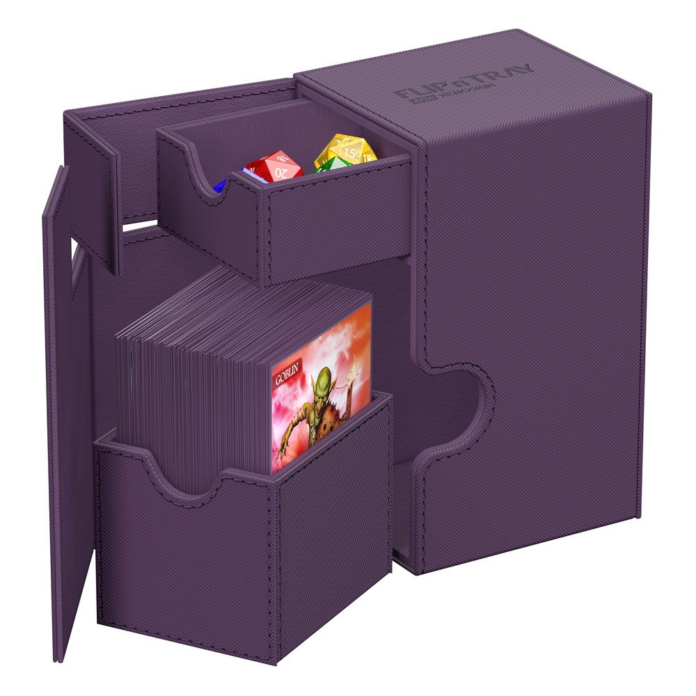 Ultimate Guard Flip'n'Tray 80+  Xenoskin - Purple - MangaShop.ro