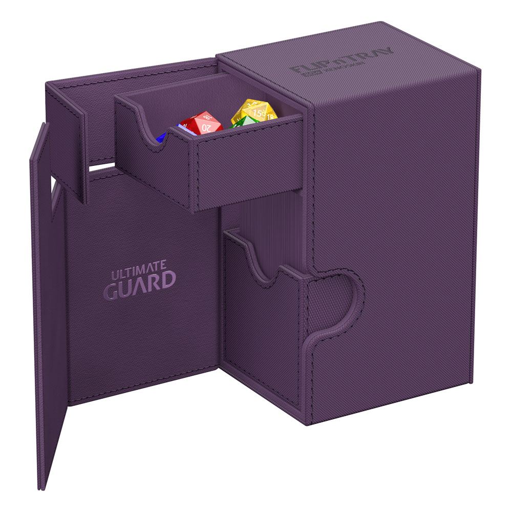 Ultimate Guard Flip'n'Tray 80+  Xenoskin - Purple - MangaShop.ro
