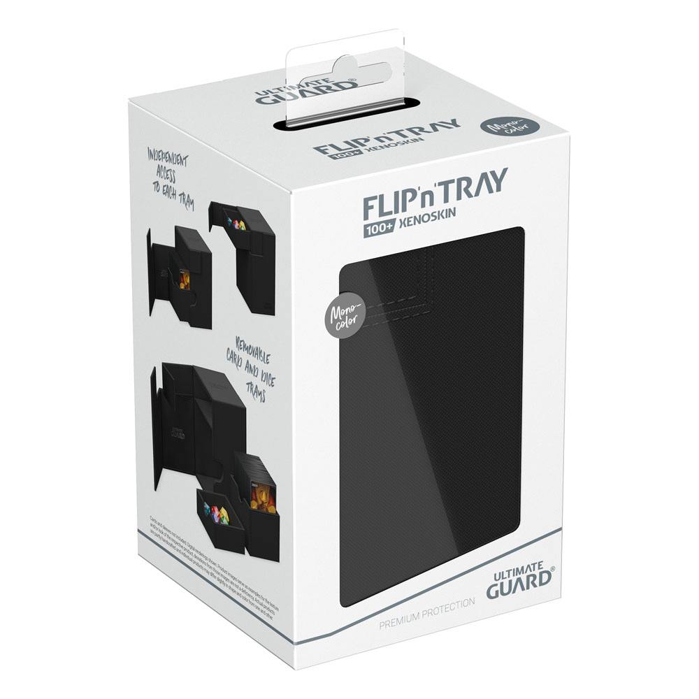 Ultimate Guard Flip'n'Tray 100+ Xenoskin - Black - MangaShop.ro