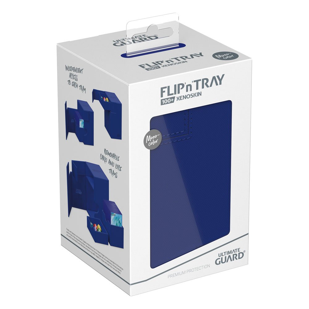 Ultimate Guard Flip'n'Tray 100+ Xenoskin - Blue - MangaShop.ro