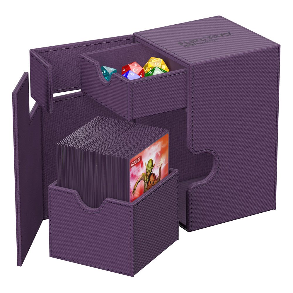 Ultimate Guard Flip'n'Tray 100+ Xenoskin - Purple - MangaShop.ro