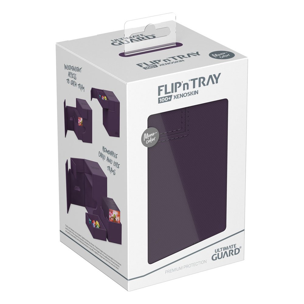 Ultimate Guard Flip'n'Tray 100+ Xenoskin - Purple - MangaShop.ro
