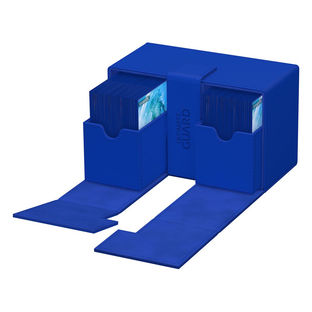 Ultimate Guard Twin Flip'n'Tray 160+ Xenoskin - Blue - MangaShop.ro