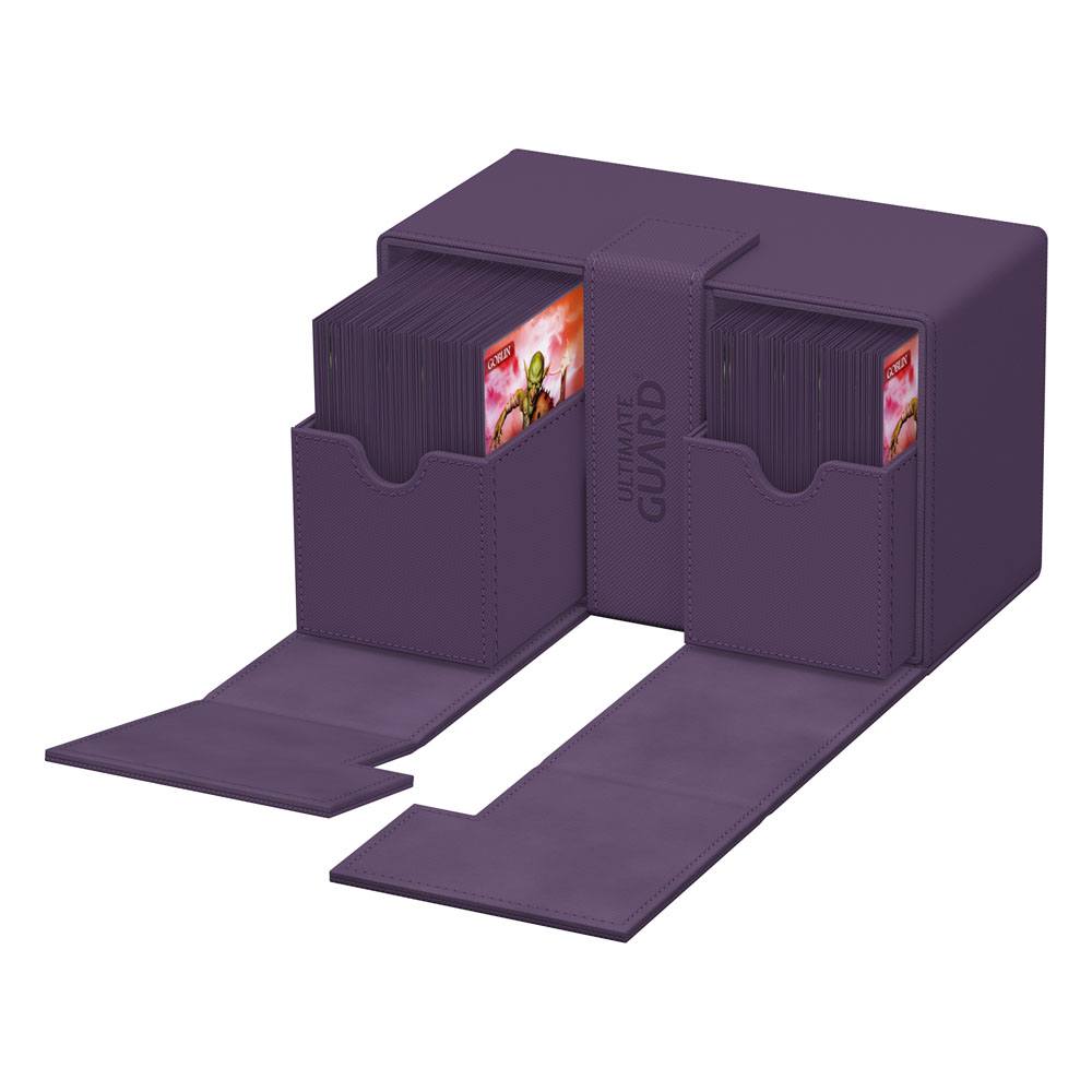 Ultimate Guard Twin Flip'n'Tray 160+ Xenoskin - Purple - MangaShop.ro