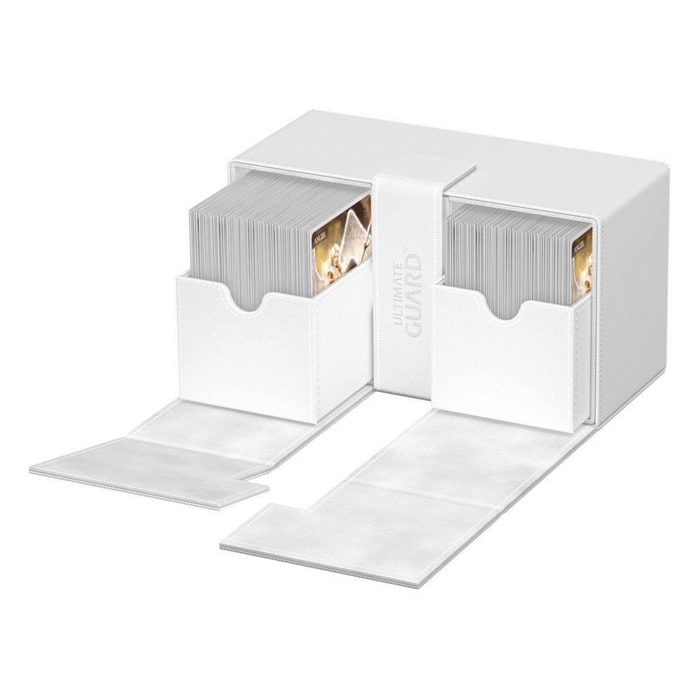 Ultimate Guard Twin Flip'n'Tray 200+ Xenoskin - White - MangaShop.ro