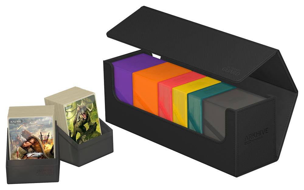 Ultimate Guard Arkhive 400+ Xenoskin - Black - MangaShop.ro