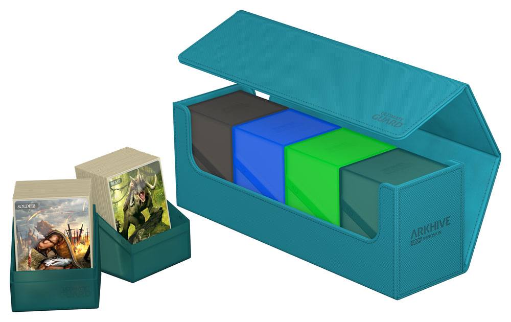 Ultimate Guard Arkhive 400+ Xenoskin - Petrol - MangaShop.ro