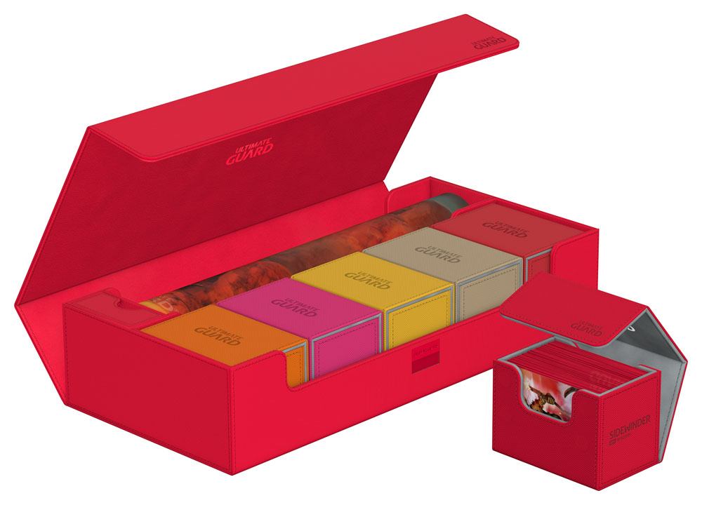 Ultimate Guard Superhive 550+ Xenoskin - Red - MangaShop.ro