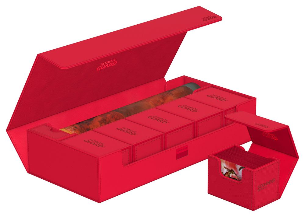 Ultimate Guard Superhive 550+ Xenoskin - Red - MangaShop.ro