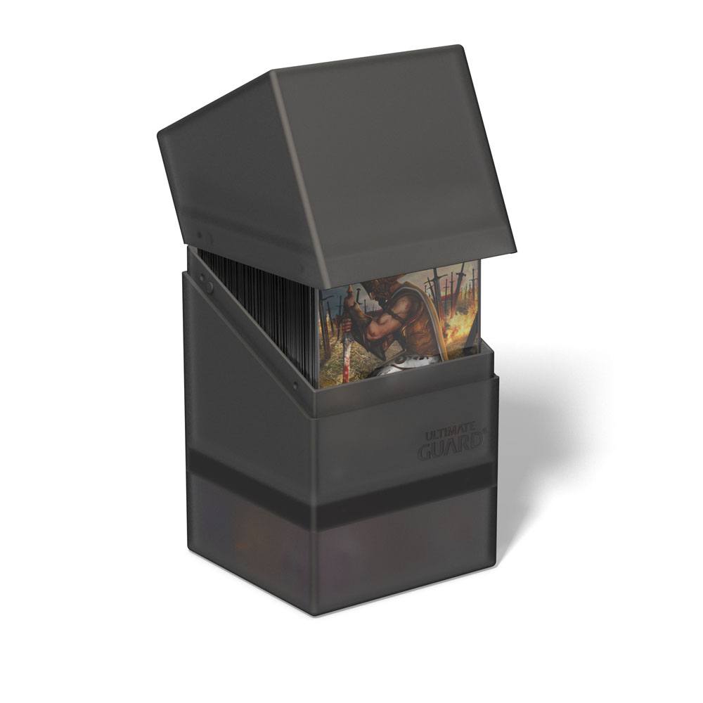 Ultimate Guard Boulder'n'Tray 100+ - Onyx - MangaShop.ro