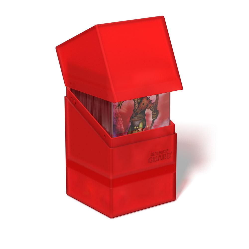 Ultimate Guard Boulder'n'Tray 100+ - Ruby - MangaShop.ro