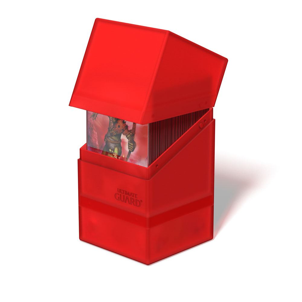 Ultimate Guard Boulder'n'Tray 100+ - Ruby - MangaShop.ro
