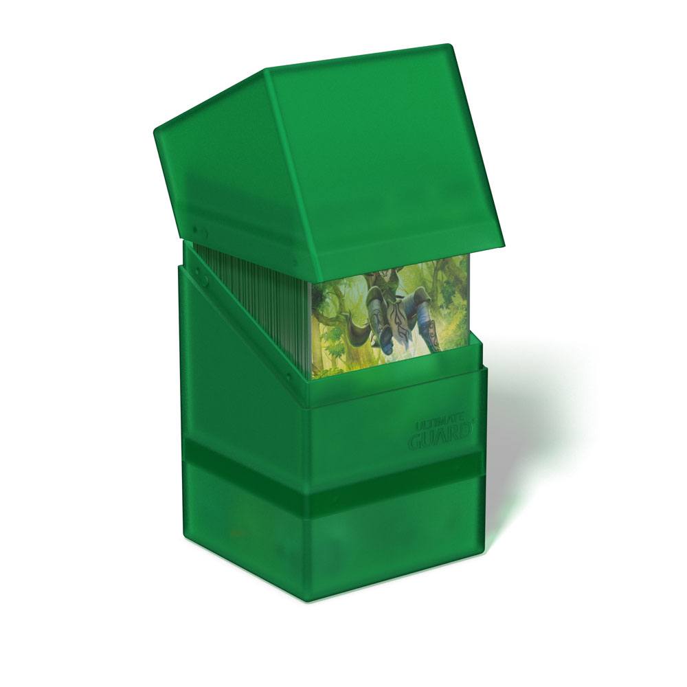 Ultimate Guard Boulder'n'Tray 100+ - Emerald - MangaShop.ro