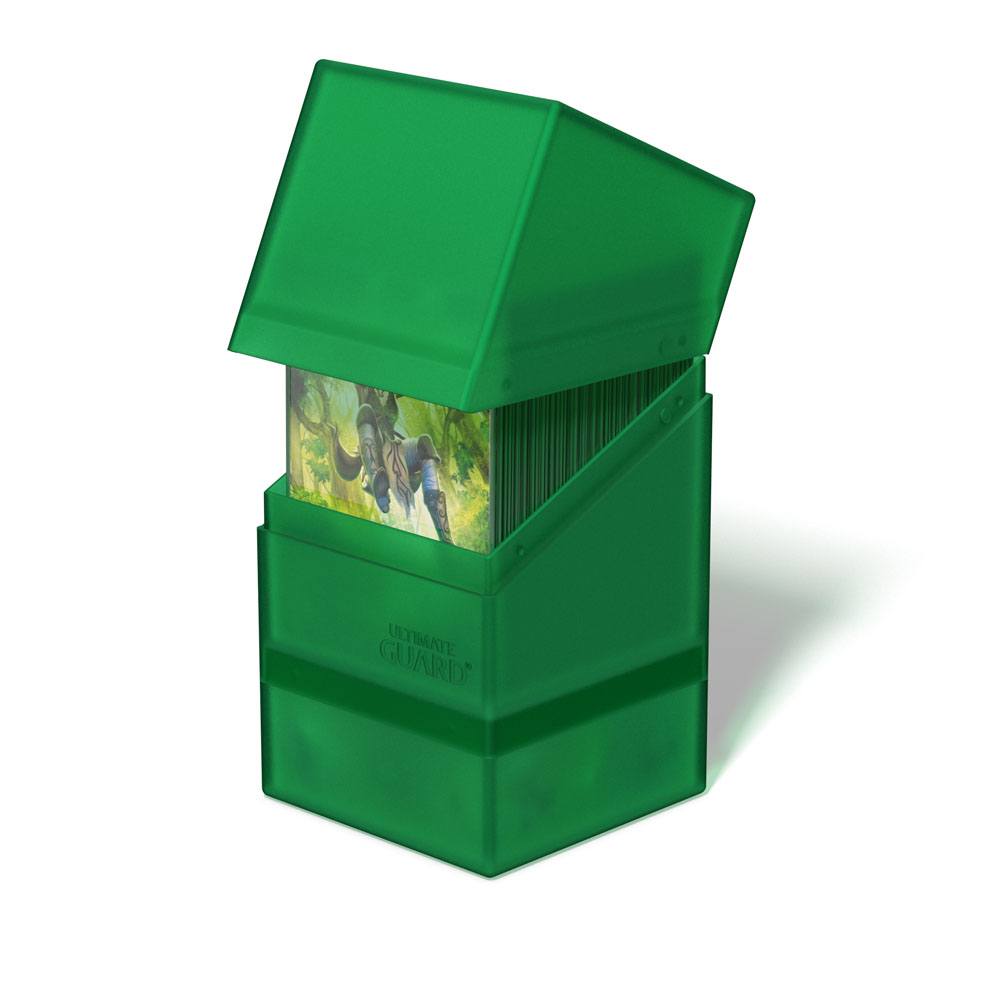 Ultimate Guard Boulder'n'Tray 100+ - Emerald - MangaShop.ro