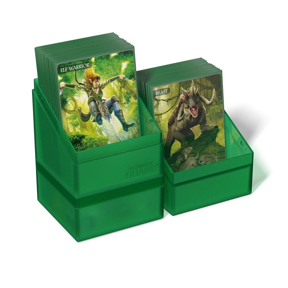 Ultimate Guard Boulder'n'Tray 100+ - Emerald - MangaShop.ro