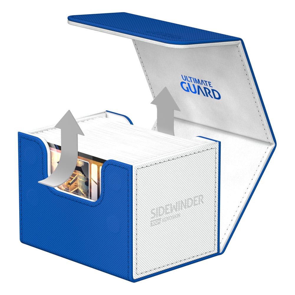 Ultimate Guard Sidewinder 100+ Xenoskin Synergy - White/Blue - MangaShop.ro