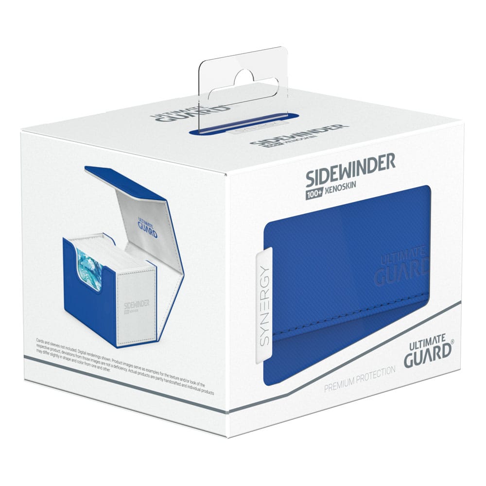Ultimate Guard Sidewinder 100+ Xenoskin Synergy - White/Blue - MangaShop.ro