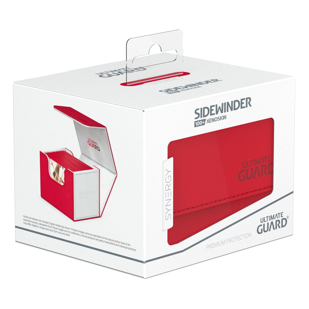 Ultimate Guard Sidewinder 100+ Xenoskin Synergy - Red/White - MangaShop.ro
