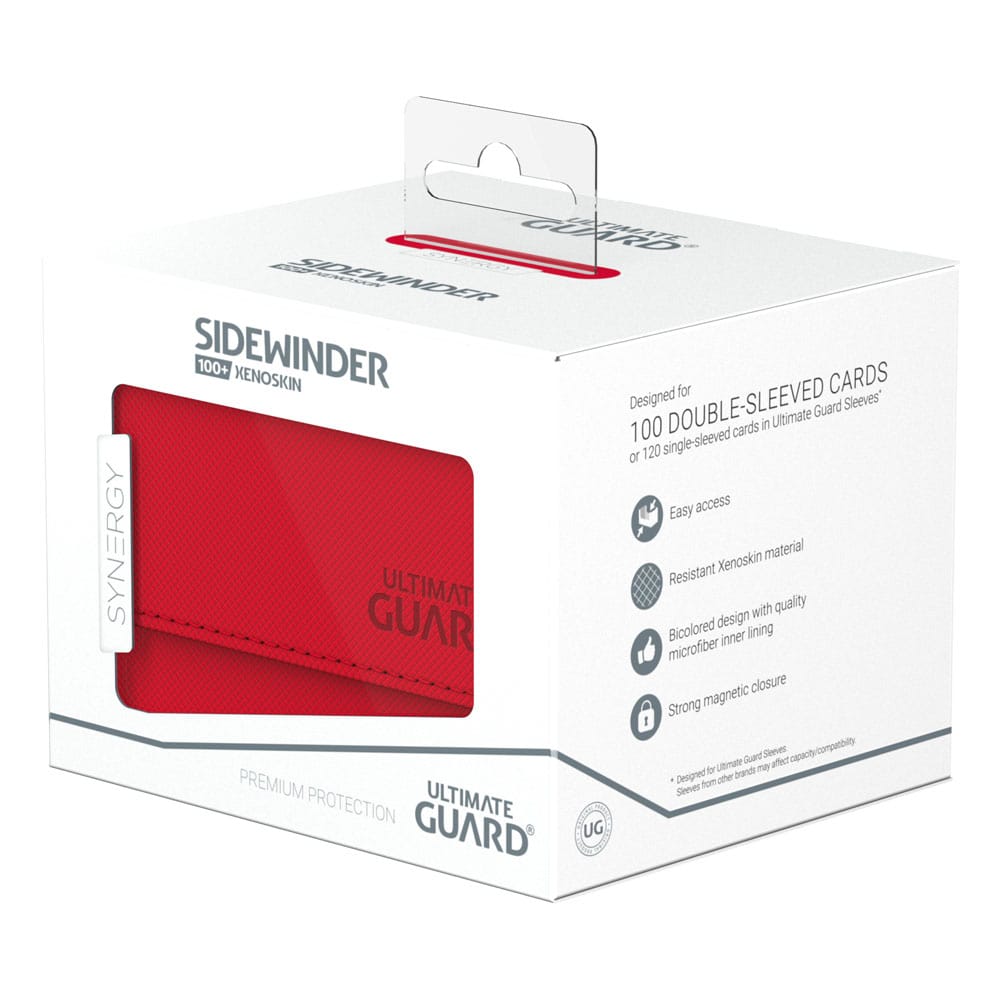 Ultimate Guard Sidewinder 100+ Xenoskin Synergy - Red/White - MangaShop.ro