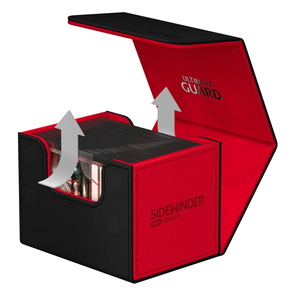 Ultimate Guard Sidewinder 100+ Xenoskin Synergy - Black/Red - MangaShop.ro