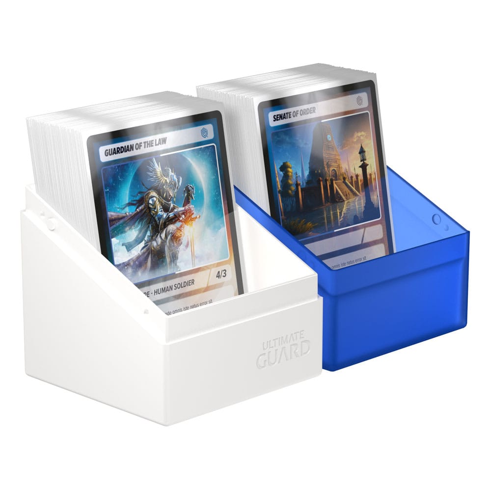 Ultimate Guard Boulder 100+ Synergy - Blue/White - MangaShop.ro
