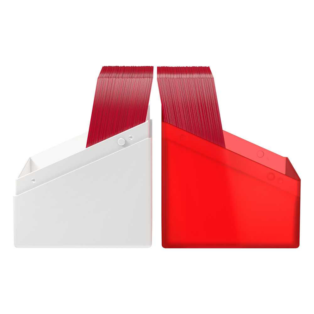 Ultimate Guard Boulder 100+ Synergy - Red/White - MangaShop.ro