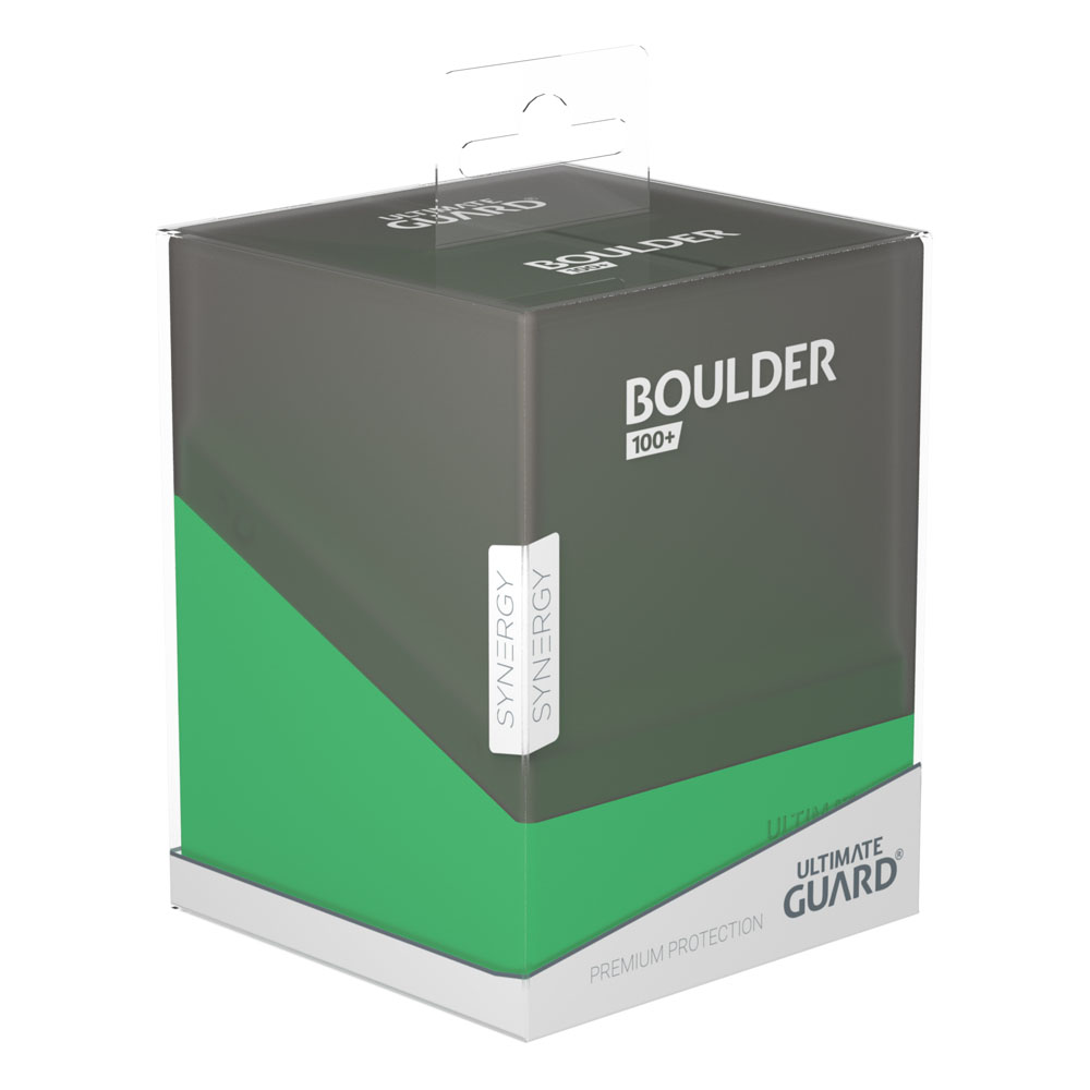 Ultimate Guard Boulder 100+  Synergy - Black/Green - MangaShop.ro