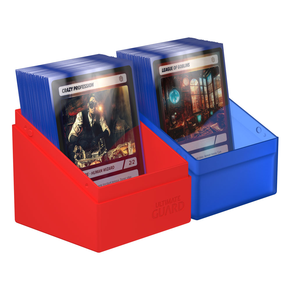 Ultimate Guard Boulder 100+ Synergy - Blue/Red - MangaShop.ro