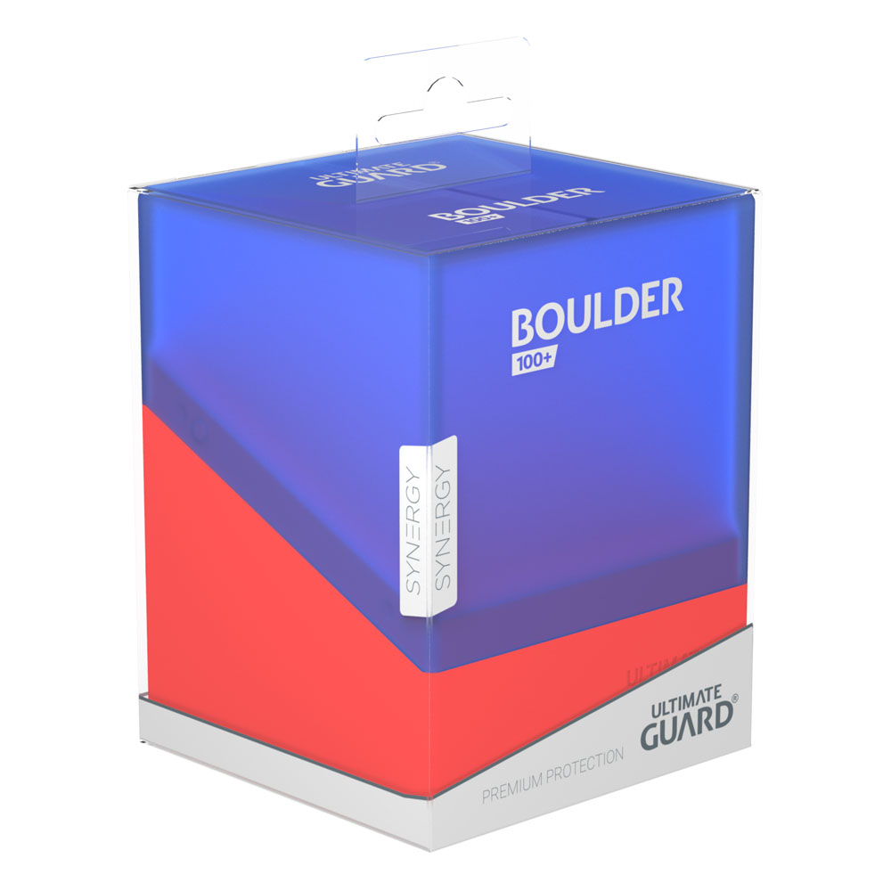 Ultimate Guard Boulder 100+ Synergy - Blue/Red - MangaShop.ro