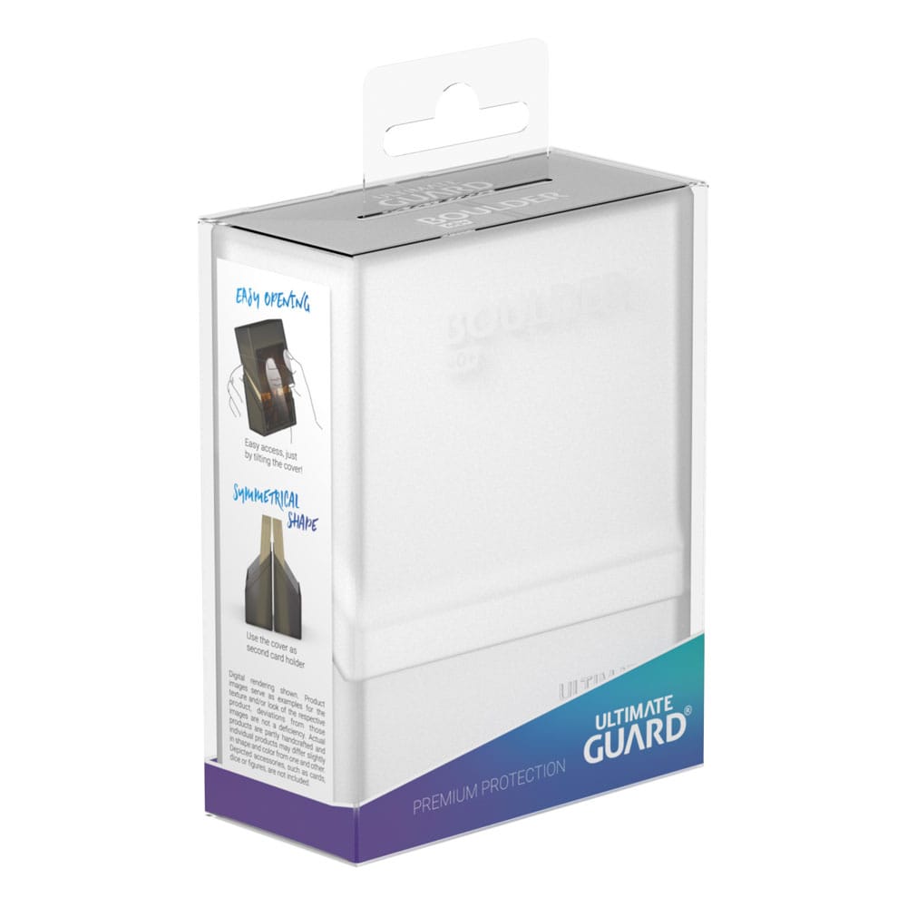 Ultimate Guard Boulder Deck Case 40+ Standard Size Frosted - MangaShop.ro