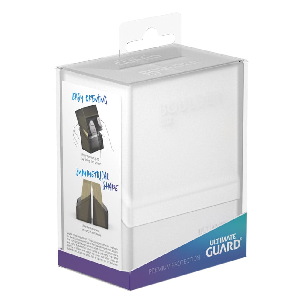 Ultimate Guard Boulder Deck Case 60+ Standard Size Frosted - MangaShop.ro