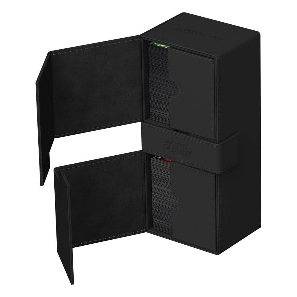 Ultimate Guard Twin Flip'n'Tray 266+ Xenoskin - Black - MangaShop.ro