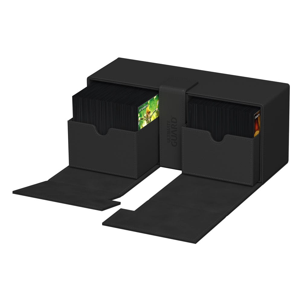 Ultimate Guard Twin Flip'n'Tray 266+ Xenoskin - Black - MangaShop.ro