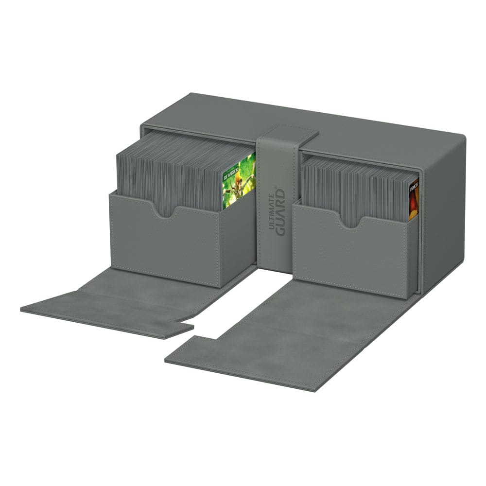 Ultimate Guard Twin Flip`n`Tray 266+ Xenoskin Grey - MangaShop.ro