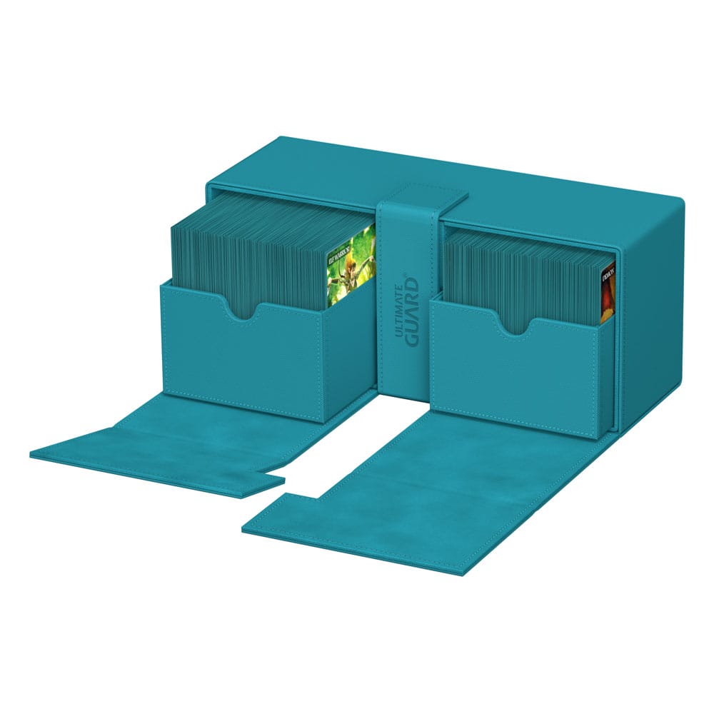 Ultimate Guard Twin Flip'n'Tray 266+ Xenoskin - Petrol - MangaShop.ro