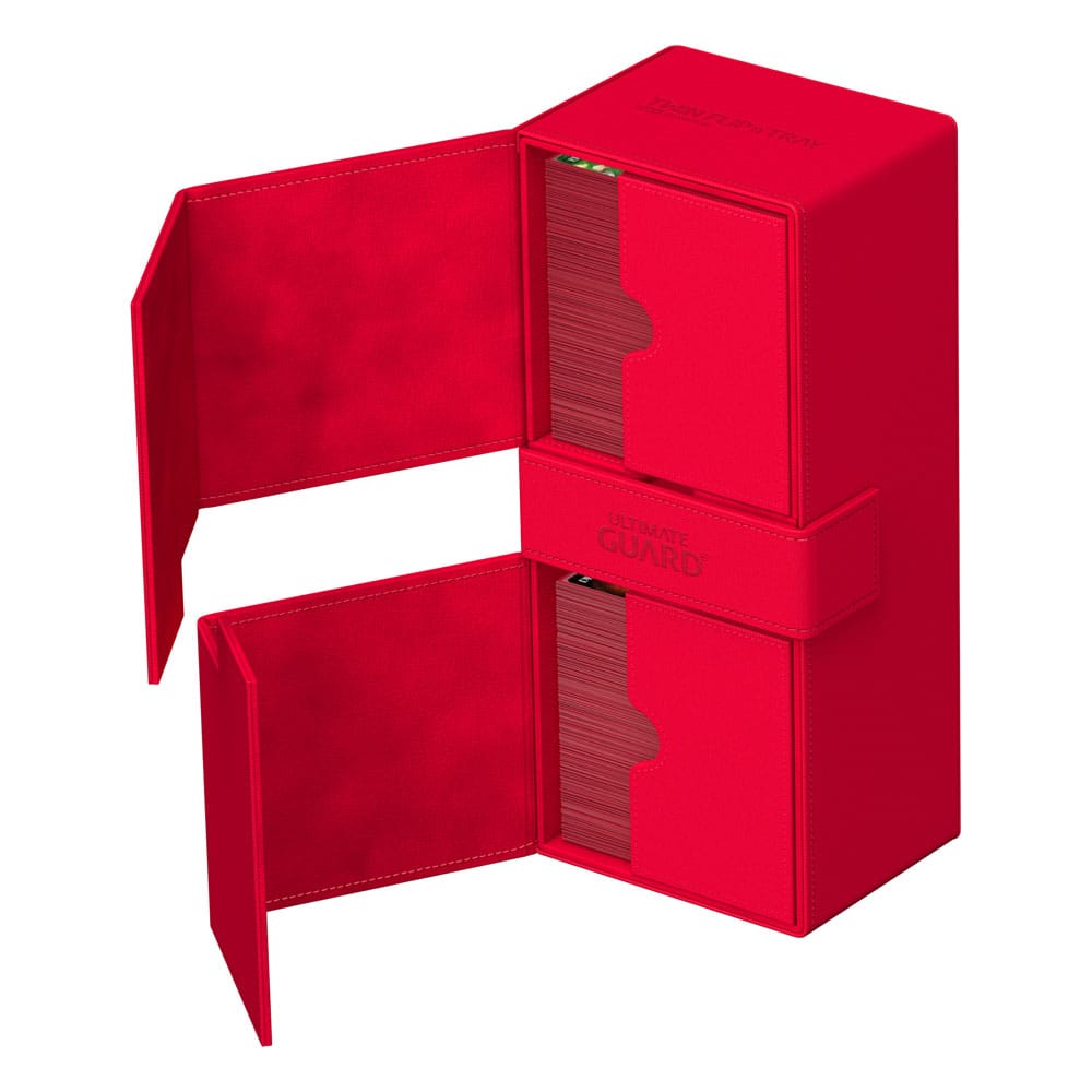Ultimate Guard Twin Flip'n'Tray 266+ Xenoskin - Red - MangaShop.ro