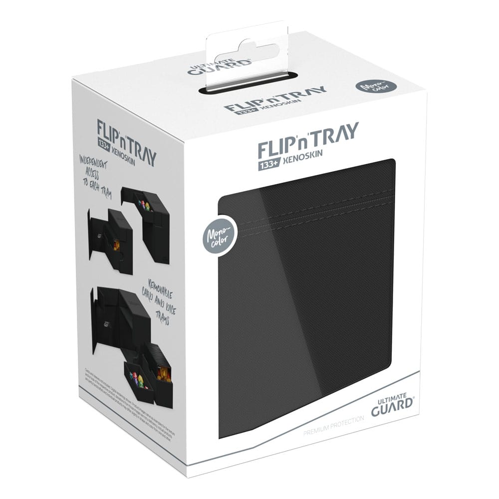 Ultimate Guard Flip'n'Tray 133+ Xenoskin - Black - MangaShop.ro